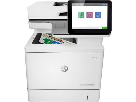 HP Color LaserJet Enterprise MFP M578dn user manual