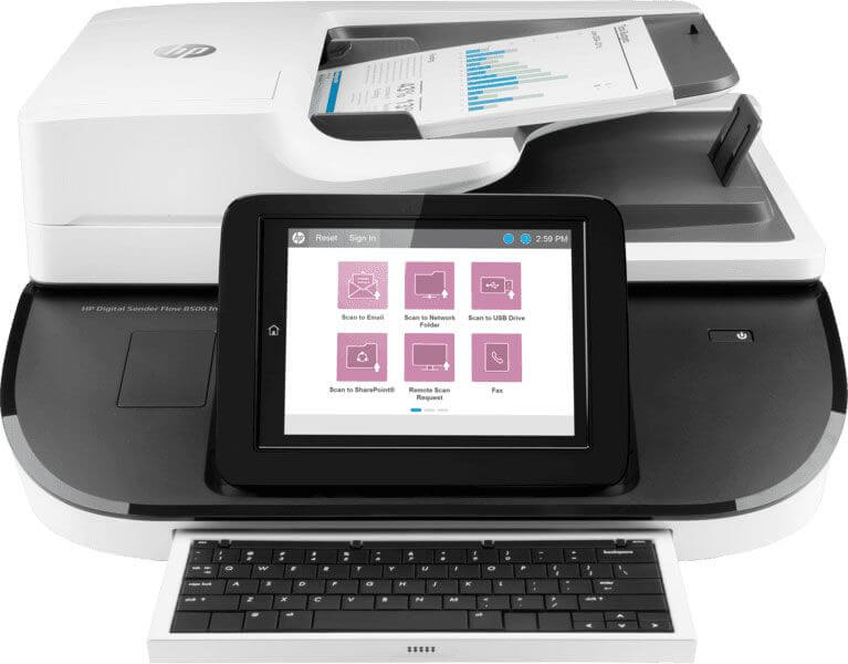 HP Digital Sender Flow 8500 fn2 user manual