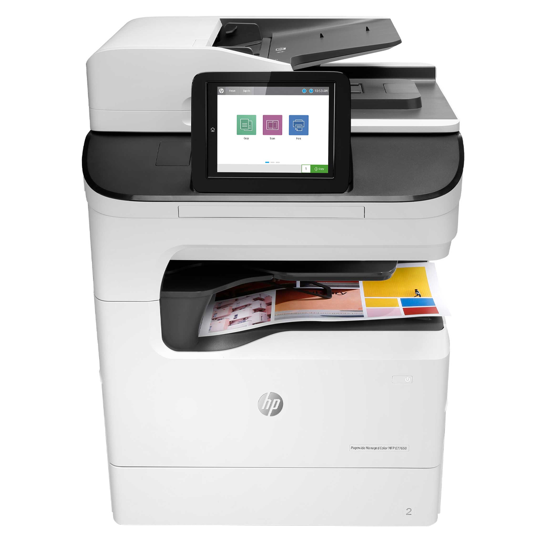 HP PageWide Managed Color MFP E77650zs user manual