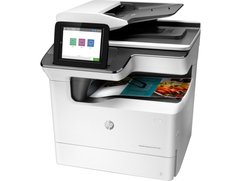 HP PageWide Managed Color MFP E77660dn user manual