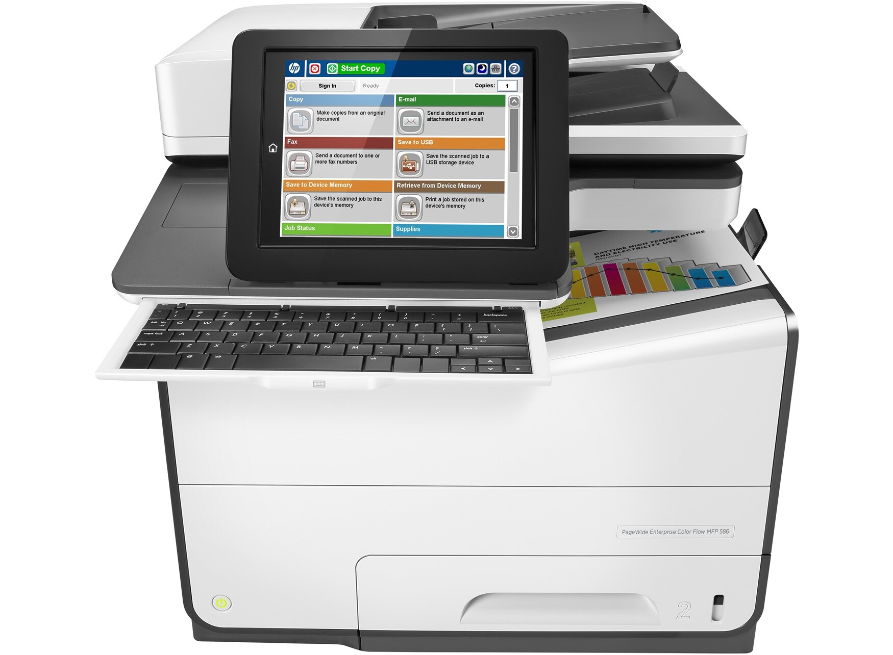 HP PageWide 586